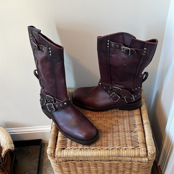 We The Free Janey Engineer Boots Size 10 NEW - Picture 8 of 17